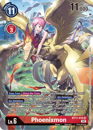 Image of Phoenixmon [BT11-016] (Alternate Art) [Dimensional Phase]