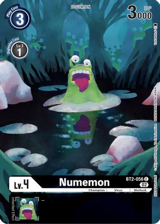 Image of Numemon [BT2-056] (Digimon Illustration Competition Promotion Pack) [Release Special Booster Promos]