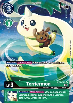 Image of Terriermon (Digimon Illustration Competition Pack 2022) (EX2-025) - Dimensional Phase Foil