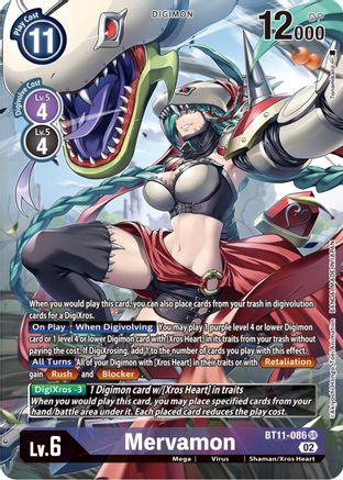 Image of Mervamon [BT11-086] (Alternate Art) [Dimensional Phase]
