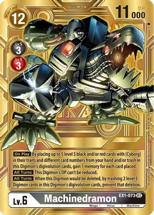 Image of Machinedramon [EX1-073] (Alternate Art) [Dimensional Phase]