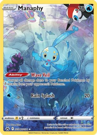 Image of Manaphy (GG06/GG70) [Sword & Shield: Crown Zenith]