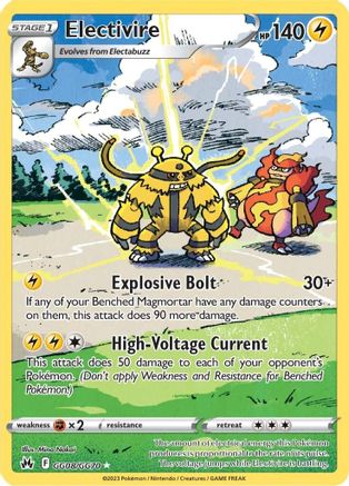 Image of Electivire (GG08/GG70) [Sword & Shield: Crown Zenith]