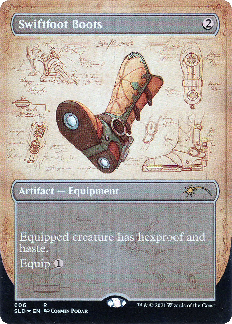 Image of Swiftfoot Boots (Blueprint) [Secret Lair Drop Promos]