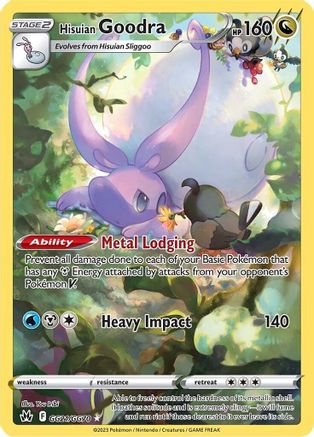 Image of Hisuian Goodra (GG21/GG70) [Sword & Shield: Crown Zenith]