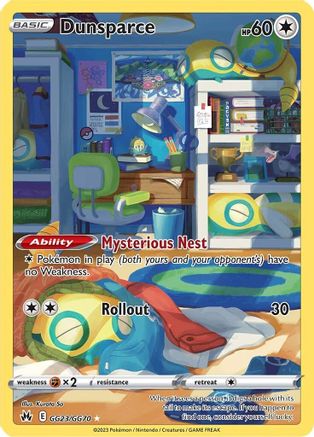 Image of Dunsparce (GG23/GG70) [Sword & Shield: Crown Zenith]