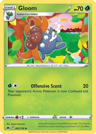 Image of Gloom (002/159) [Sword & Shield: Crown Zenith]