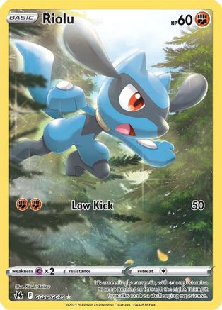 Image of Riolu (GG26/GG70) [Sword & Shield: Crown Zenith]