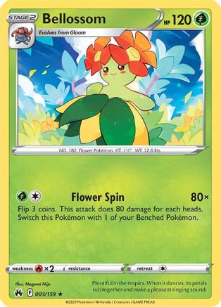 Image of Bellossom (003/159) [Sword & Shield: Crown Zenith]