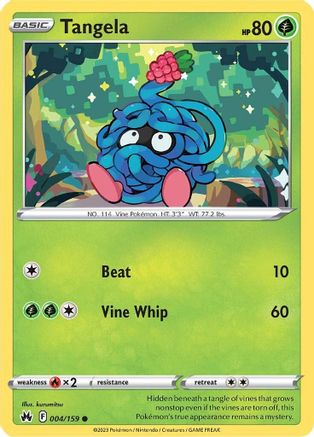Image of Tangela (004/159) [Sword & Shield: Crown Zenith]