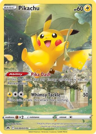 Image of Pikachu (GG30/GG70) [Sword & Shield: Crown Zenith]