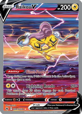 Image of Raikou V (GG41/GG70) [Sword & Shield: Crown Zenith]