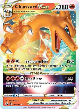 Image of Charizard VSTAR (019/159) [Sword & Shield: Crown Zenith]