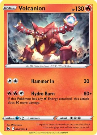 Image of Volcanion (026/159) [Sword & Shield: Crown Zenith]