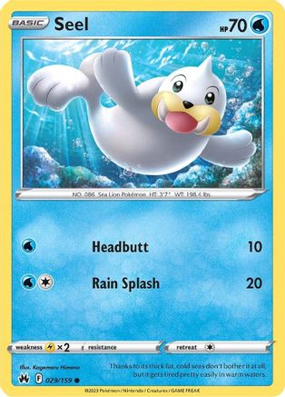 Image of Seel (029/159) [Sword & Shield: Crown Zenith]