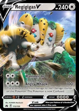 Image of Regigigas V (113/159) [Sword & Shield: Crown Zenith]