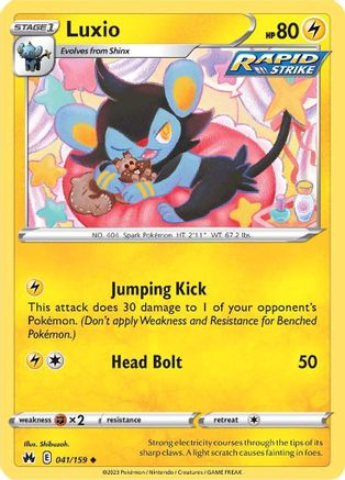 Image of Luxio (041/159) (41) [Sword & Shield: Crown Zenith]
