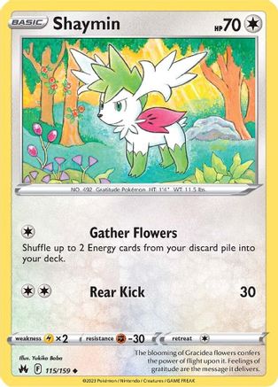 Image of Shaymin (115/159) [Sword & Shield: Crown Zenith]