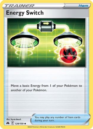 Image of Energy Switch (129/159) [Sword & Shield: Crown Zenith]
