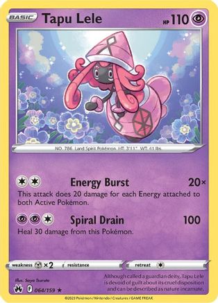 Image of Tapu Lele (064/159) [Sword & Shield: Crown Zenith]