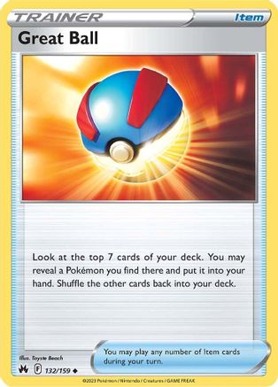 Image of Great Ball (132/159) [Sword & Shield: Crown Zenith]