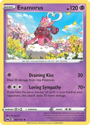 Image of Enamorus (067/159) [Sword & Shield: Crown Zenith]