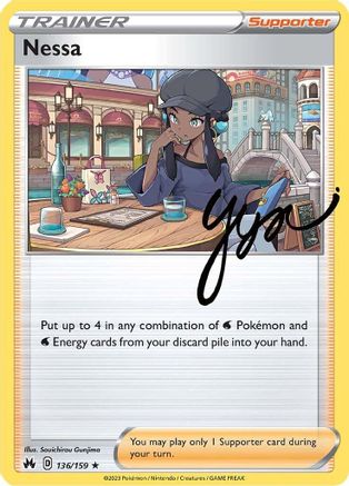 Image of Nessa (136/159) [Sword & Shield: Crown Zenith]