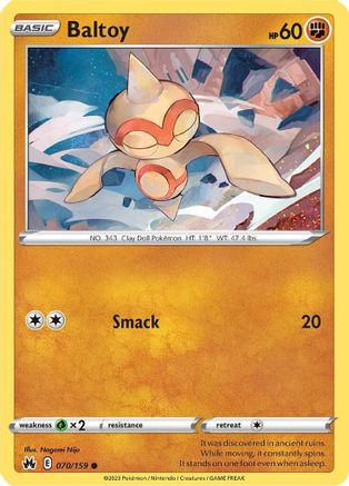 Image of Baltoy (070/159) [Sword & Shield: Crown Zenith]