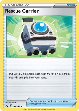 Image of Rescue Carrier (142/159) [Sword & Shield: Crown Zenith]