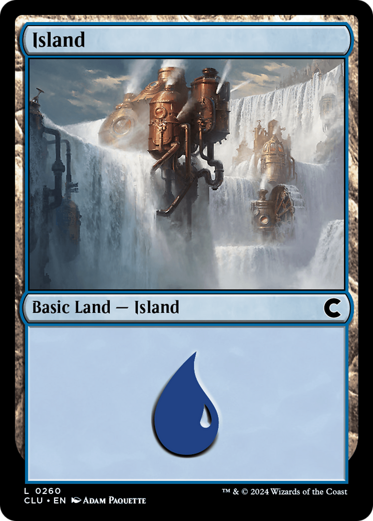 Image of Island (0260) [Ravnica: Clue Edition]