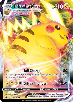 Image of Pikachu VMAX (SWSH286) [Sword & Shield: Black Star Promos]