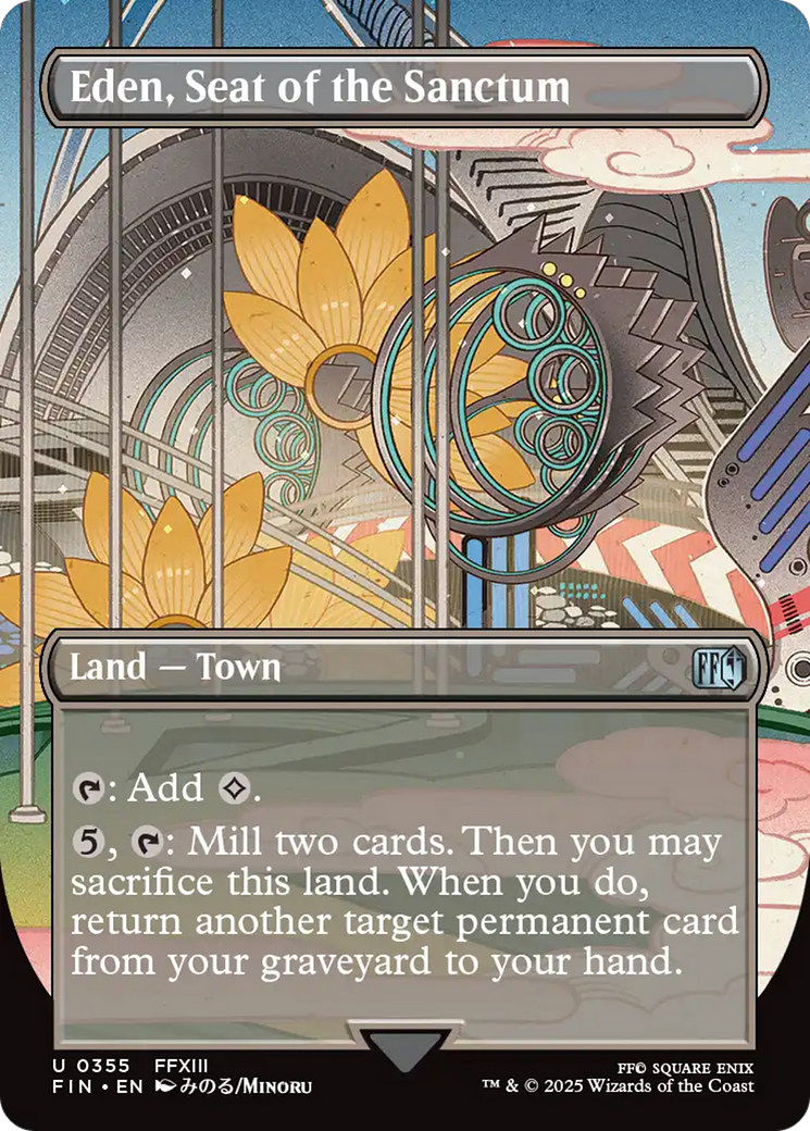 Image of Eden, Seat of the Sanctum (Borderless) [FINAL FANTASY]