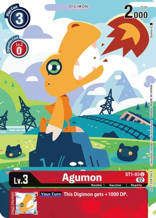 Image of Agumon [ST1-03] (Box Topper) [Dimensional Phase]