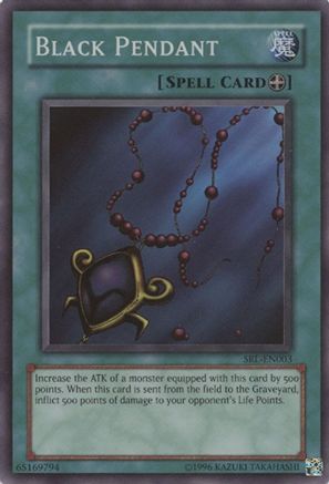 Image of Black Pendant [SRL-EN003] Super Rare