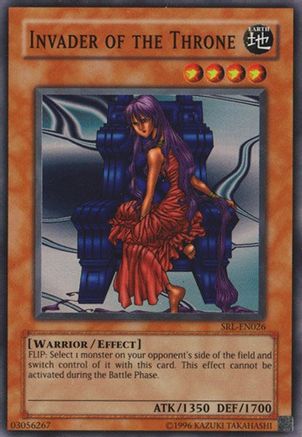 Image of Invader of the Throne [SRL-EN026] Super Rare