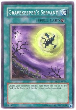 Image of Gravekeeper's Servant [SRL-EN031] Short Print