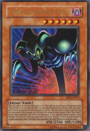 Image of Toon Summoned Skull [SRL-EN073] Ultra Rare