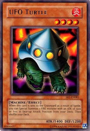 Image of UFO Turtle [SRL-EN081] Rare