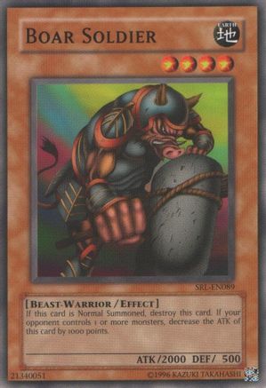 Image of Boar Soldier [SRL-EN089] Common