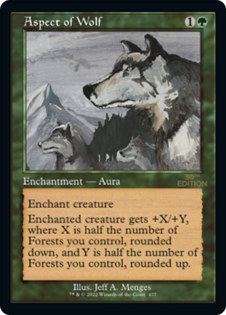 Image of Aspect of Wolf (Retro) [30th Anniversary Edition]