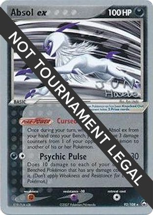 Image of Absol ex (92/108) (Flyvees - Jun Hasebe) [World Championships 2007]