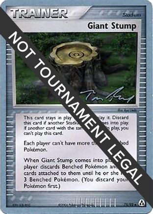 Image of Giant Stump (75/92) (Legendary Ascent - Tom Roos) [World Championships 2007]