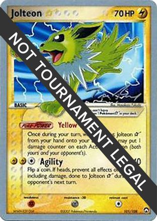 Image of Jolteon Star (101/108) (Legendary Ascent - Tom Roos) [World Championships 2007]