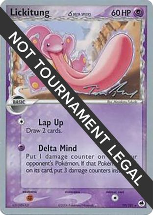 Image of Lickitung (19/101) (Delta Species) (Legendary Ascent - Tom Roos) [World Championships 2007]