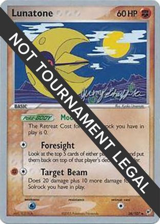Image of Lunatone (36/107) (Rambolt - Jeremy Scharff-Kim) [World Championships 2007]