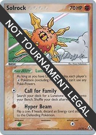 Image of Solrock (25/92) (Rambolt - Jeremy Scharff-Kim) [World Championships 2007]