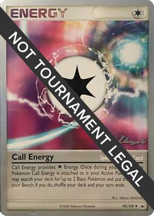 Image of Call Energy (92/100) (Psychic Lock - Jason Klaczynski) [World Championships 2008]