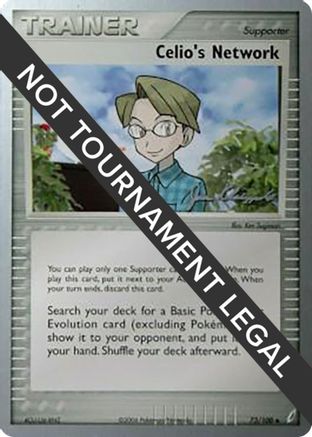 Image of Celio's Network (73/100) (Psychic Lock - Jason Klaczynski) [World Championships 2008]
