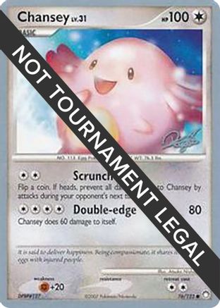 Image of Chansey LV.31 (76/123) (Bliss Control - Paul Atanassov) [World Championships 2008]