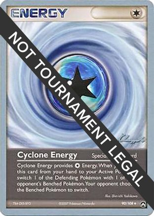 Image of Cyclone Energy (90/108) (Psychic Lock - Jason Klaczynski) [World Championships 2008]